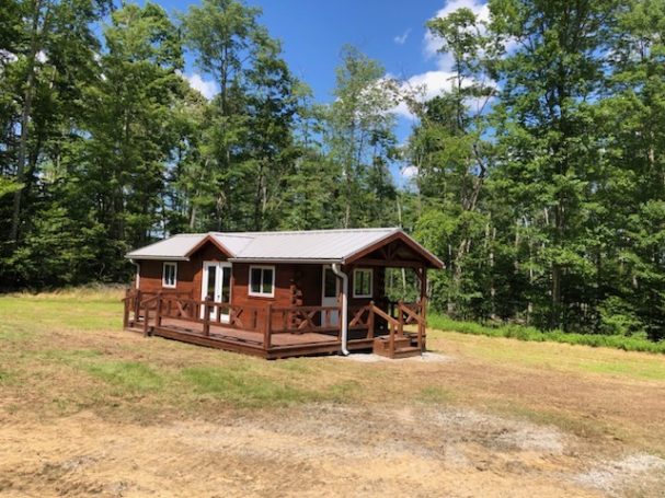 Custom Amish cabin.